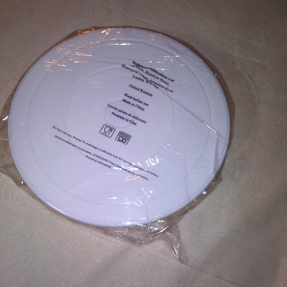 EagleMoss Rotating Cake Plate NIB